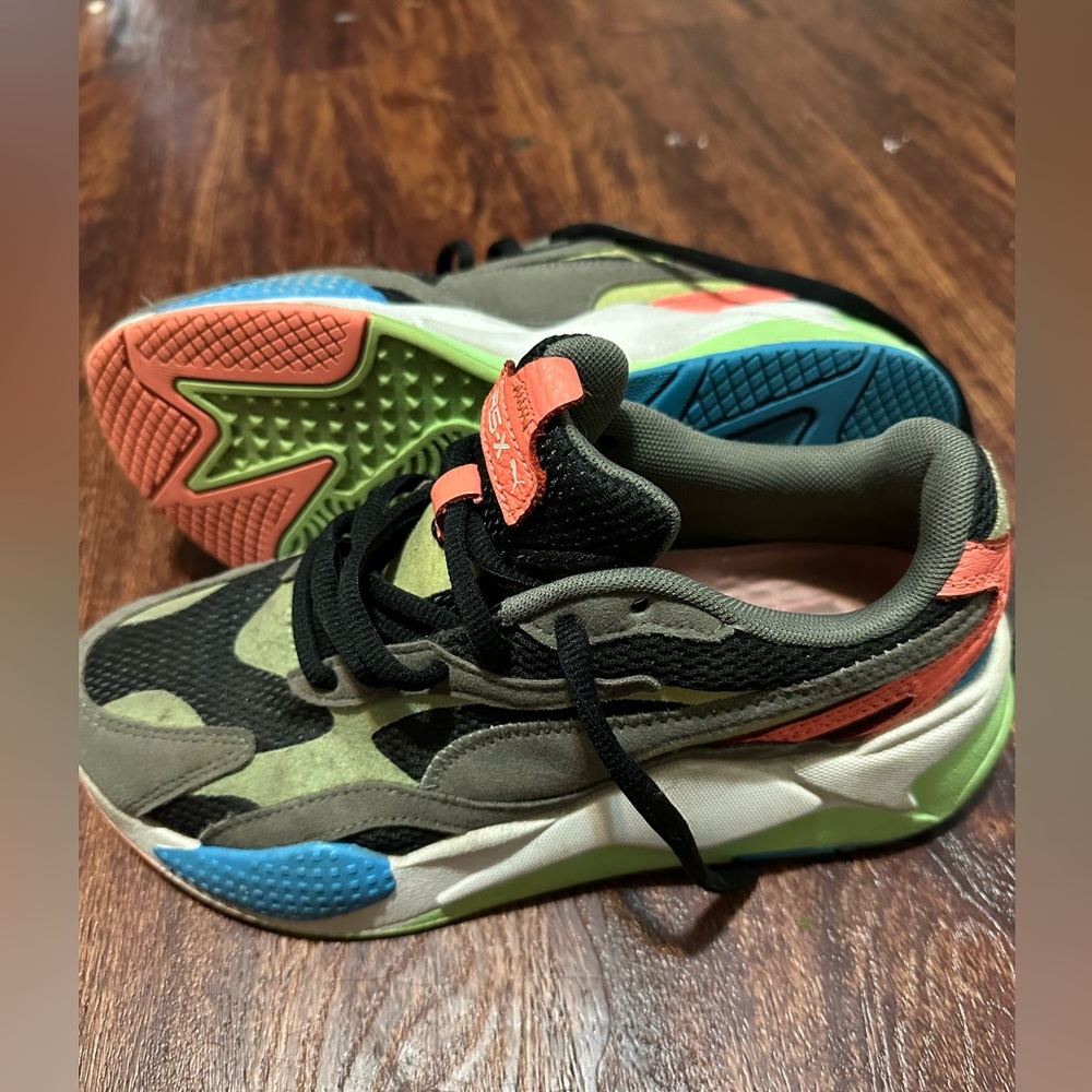 Auth Mens PUMA RS-X Running System Shoes Sneakers Size 6.5